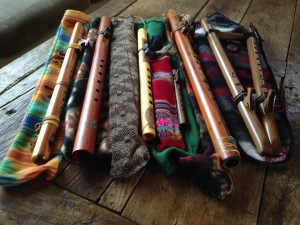 Lisamarie McGrath's Native flutes