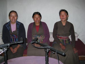 Recording session, Lo Monthang, June/2011