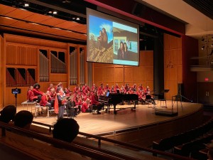 Transformed by Fire Choral Suite Premiere Clearfield lecture