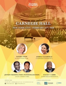Carnegie Hall poster