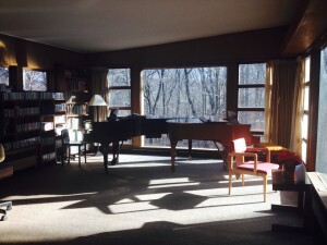 Aaron Copland's studio at Rock Hill